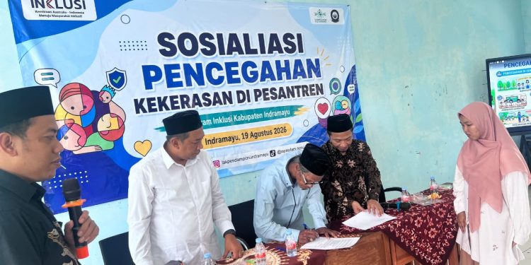 Lakpesdam PCNU Indramayu Gelar Sosialisasi Pencegahan Kekerasan di Pesantren