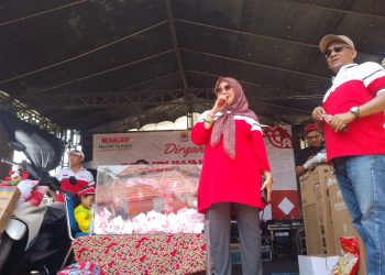 Puncak Semarak HUT Ke – 81 RI Tingkat Kecamatan Tengah Tani Berlangsung Meriah