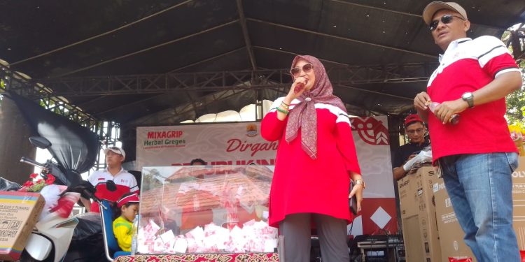 Puncak Semarak HUT Ke – 81 RI Tingkat Kecamatan Tengah Tani Berlangsung Meriah