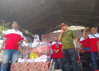Bupati Cirebon Hadiri Puncak HUT Ke – 81 RI Di Kecamatan Tengah Tani