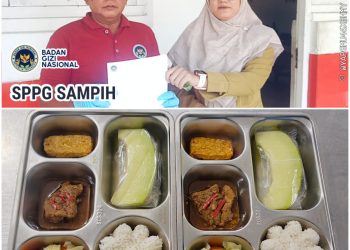 Menu Fresh! SPPG Sampih Salurkan 3.072 Paket MBG ke 4 Desa di Susukanlebak