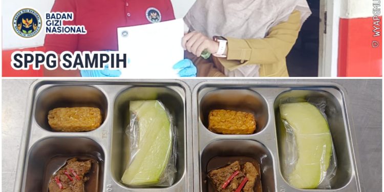 Menu Fresh! SPPG Sampih Salurkan 3.072 Paket MBG ke 4 Desa di Susukanlebak