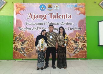 Dua Siswi SMPN 2 Arjawinangun Raih Juara 1 Di Ajang Talenta Pasanggiri Bahasa Cirebon 2026