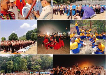 SMK Samudra Nusantara Astanajapura Gelar Perkemahan di Bumi Perkemahan Sadamantra Kuningan