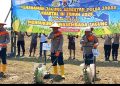 Dukung Program Presiden, Polda Jabar dan Polres Indramayu Garap Penanaman Jagung Serentak di Gantar
