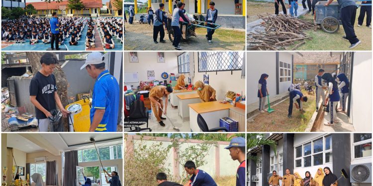 Luar Biasa! SMAN 1 Astanajapura Kumpulkan 288 Kg Sampah, Masuk 4 Besar Terbanyak se-Jabar di World Cleanup Day 2026