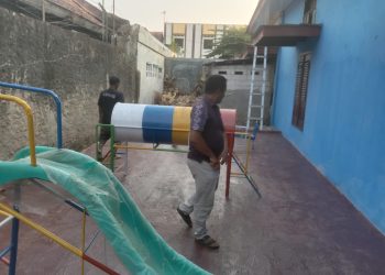 TK Pertiwi Losari Kidul Dipercantik Agar Nyaman Bagi Peserta Didik