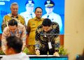 Bupati Indramayu Tanda Tangani Perjanjian Kerja Sama 