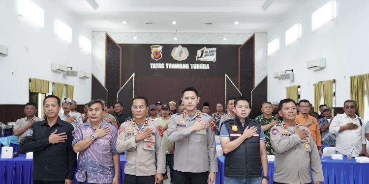 Jaga Kondusifitas Pasca Insiden di Sindang, Kapolres Indramayu Gelar Silaturahmi dan Sinergi Kamtibmas