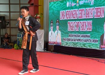 Pelajar SMP Adu Kepiawaian Dongeng Cerita Rakyat Cirebon, Dewan Juri Soroti Bahasa dan Cerita Lokal
