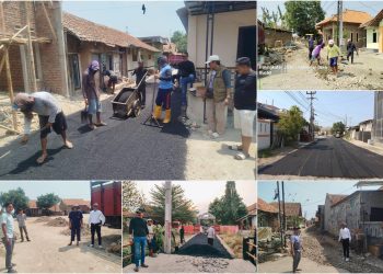 Dapat Perhatian Khusus Wapres Gibran, Pemdes Buntet Gelar Peningkatan Jalan Desa