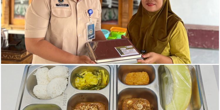 MENu SPESIAL RENDANG DAGING SAPI, SPPG Sampih Susukanlebak Salurkan 3.081 Paket MBG