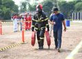 Bukan Hanya Kuat Namun Tepat, Kilang Balongan Latih Kekuatan Fisik Pemadam Kebakaran