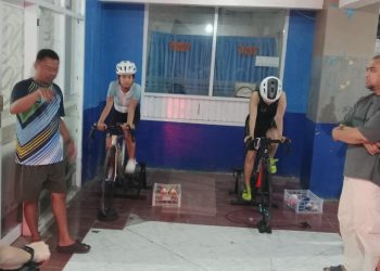 Menutup Safari Kunjungan, KONI Monitoring IMI, Wushu, Gulat, Gimnastik, Selam dan Trialthon