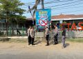 Polsek Jatibarang Gandeng Sat Lantas Lakukan Sosialisasi Larangan Kenalpot Yang Tidak Sesuai 