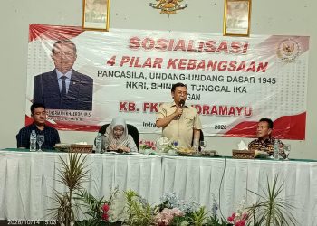 Perkuat Semangat Kebangsaan, Herman Khaeron Sosialisasi Empat Pilar Kebangsaan Bersama KB FKPPI Indramayu 