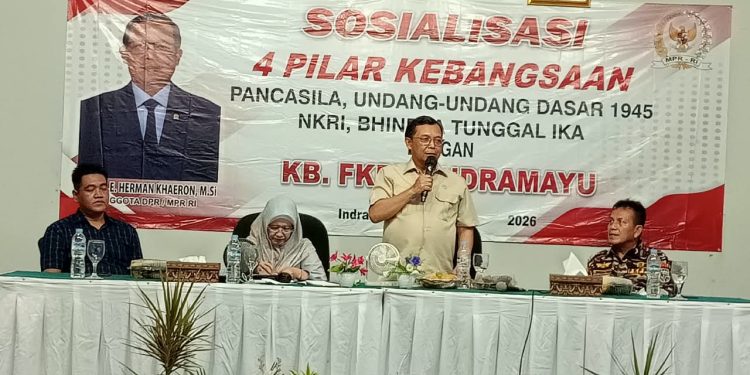 Perkuat Semangat Kebangsaan, Herman Khaeron Sosialisasi Empat Pilar Kebangsaan Bersama KB FKPPI Indramayu 