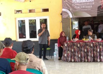 Reses Bambang Mujiarto ST, Anggota DPR Provinsi Jawa Barat dari Partai PDI-P Akan Prioritas Pembangunan di Desa leuwenggajah   