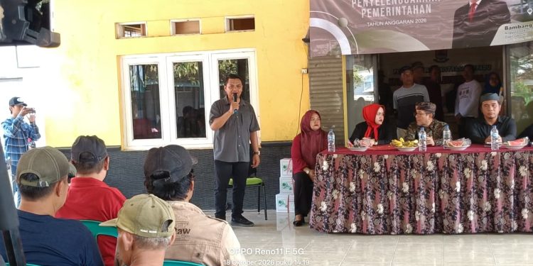 Reses Bambang Mujiarto ST, Anggota DPR Provinsi Jawa Barat dari Partai PDI-P Akan Prioritas Pembangunan di Desa leuwenggajah