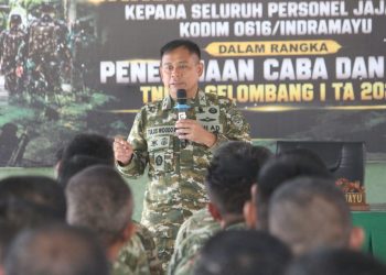 Dandim Indramayu Tekankan Sosialisasi Masif Penerimaan Prajurit TNI AD  