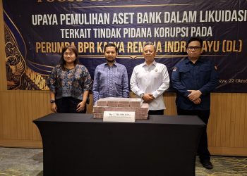 Kejari Indramayu Serahkan Uang Hasil Sitaan Tipikor BPR Karya Remaja, Rp2,7 Miliar ke LPS