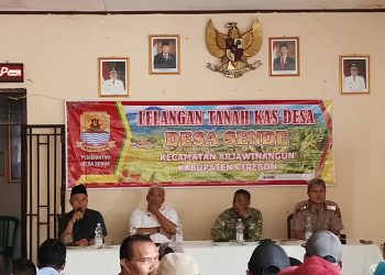 Lelang Tanah Kas Desa Sende Disambut Gembira Seluruh Peserta Lelang