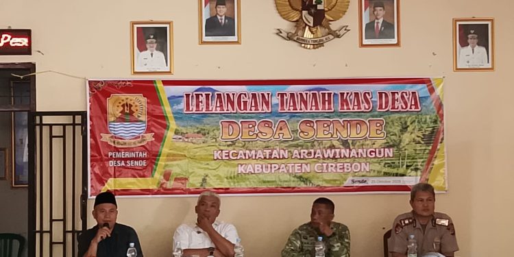 Lelang Tanah Kas Desa Sende Disambut Gembira Seluruh Peserta Lelang