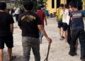 Polres Indramayu,Amankan 9 Orang Terkait Video Viral Remaja Yang  Bawa Sajam