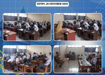Digelar 2 Gelombang, Siswa Kelas XII SMAN 1 Lemahabang Mengikuti TKA 2026