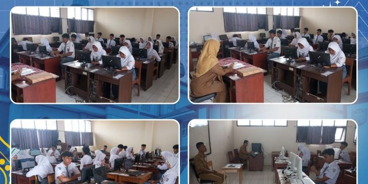 Digelar 2 Gelombang, Siswa Kelas XII SMAN 1 Lemahabang Mengikuti TKA 2026