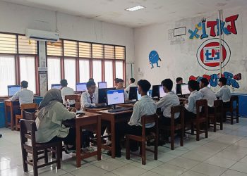 Ukur Capaian, Siswa Kelas XII SMK Samudra Nusantara Astanajapura Jalani TKA 2026