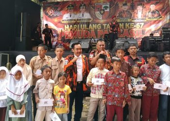 67 Tahun Hadir untuk Masyarakat, MPC Pemuda Pancasila Kab. Cirebon Santuni 67 Anak Yatim di Hari Sumpah Pemuda
