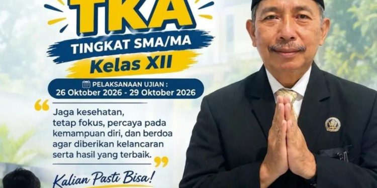 Kepsek H. Asep Saepudin Beri Semangat Siswa, TKA Gelombang 1 SMAN 1 Gegesik Berjalan Lancar Hingga Hari Terakhir